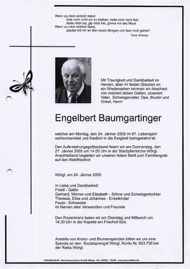 Baumgartner Engelbert