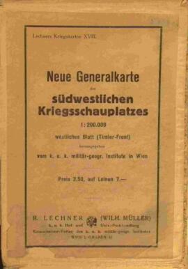 Neue Generalkarte des südwestlichen Kriegsschauplatzes