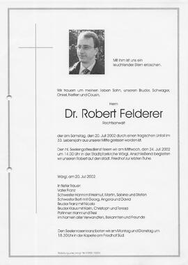 Felderer Robert Dr.