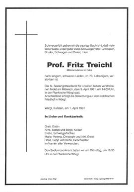 Treichl Fritz Prof. G