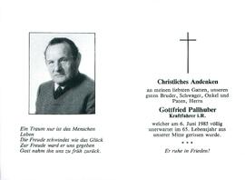 Pallhuber Gottfried