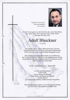 Blaickner Adolf