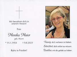 Maier Monika geb. Wurm