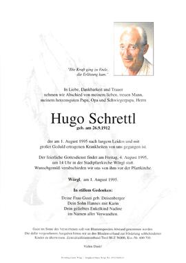 Schrettl Hugo G