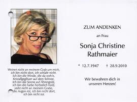 Rathmaier Christine Sonja