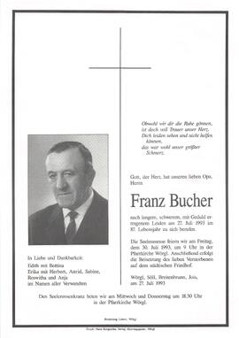 Bucher Franz G
