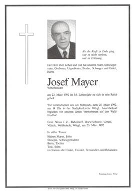 Mayer Josef G