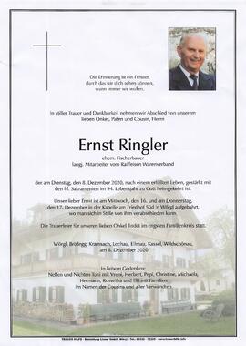 Ringler Ernst G