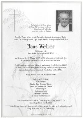 Weber Hans G