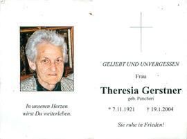Gerstner Theresia geb. Pancheri