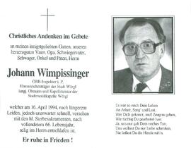 Wimpissinger Johann