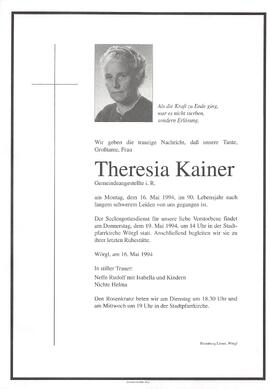 Kainer Theresia G