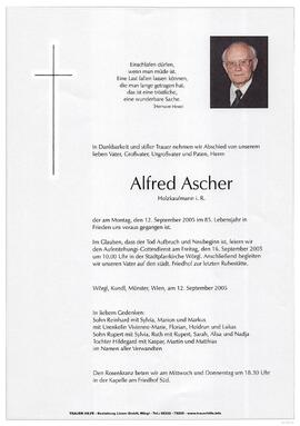 Ascher Alfred G
