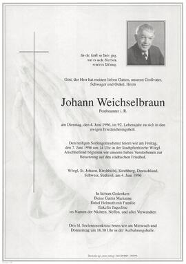 Weichselbraun Johann G