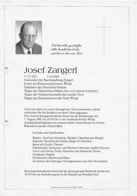 Zangerl Josef G