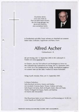 Ascher Alfred