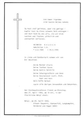 Rausch Heinrich G