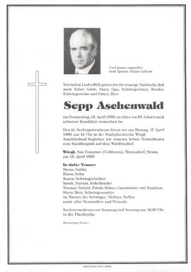 Aschenwald Sepp G