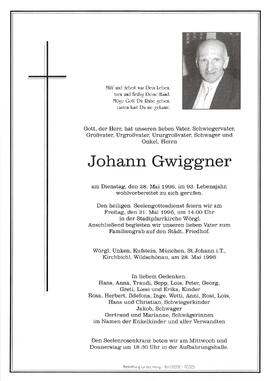Gwiggner Johann G 1