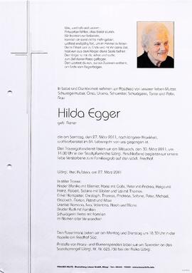 Egger Hilda geb. Riener G