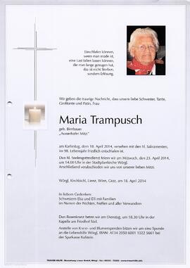 Trampusch Maria geb. Birnbauer G