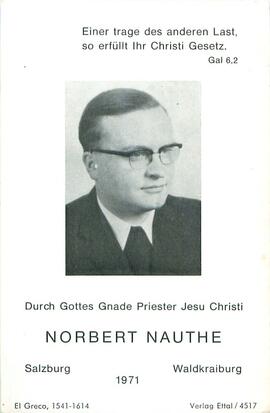 Nauthe Norbert Priester