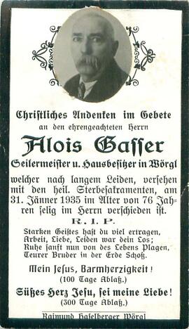 Gasser Alois Seiler