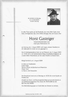 Gasteiger Horst