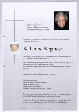 Stegmayr Katharina G