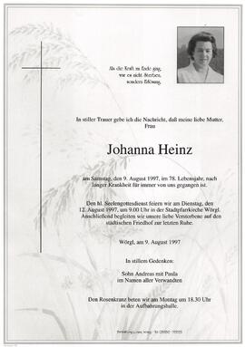 Heinz Johanna G