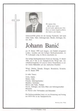 Banic' Johann G