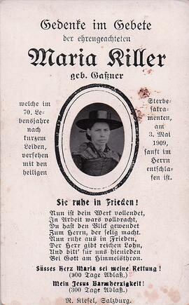 Killer Maria geb. Gaßner
