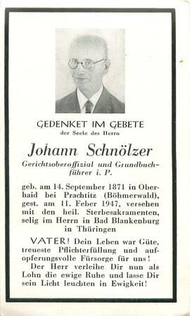 Schnölzer Johann