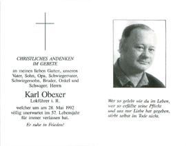 Obexer Karl