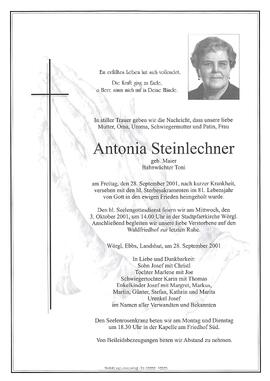 Steinlechner Antonia geb. Maier G