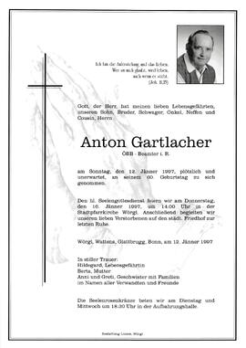 Gartlacher Anton G