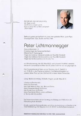 Lichtmannegger Peter G
