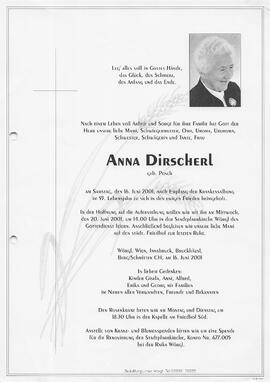 Dirscherl Anna geb. Posch