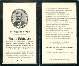 Hörhager Franz Bürgermeister