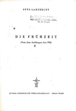 Die Frühzeit