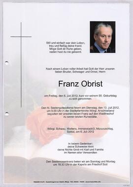 Obrist Franz G