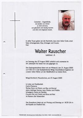 Rauscher Walter G