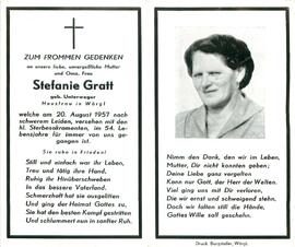 Gratt Stefanie geb. Unterweger