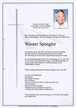 Spengler Werner