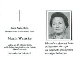Wenske Maria
