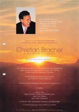 Bracher Christian