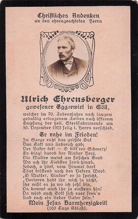 Ehrensberger Ulrich