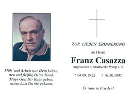 Casazza Franz