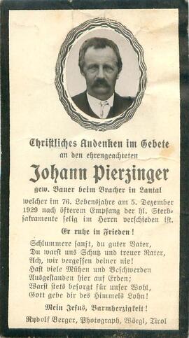 Pierzinger Johann