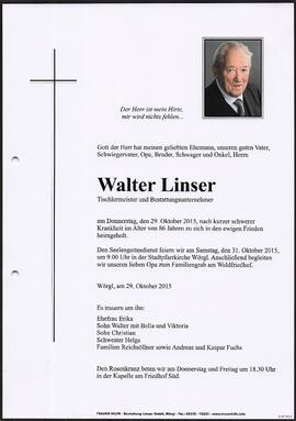 Linser Walter G